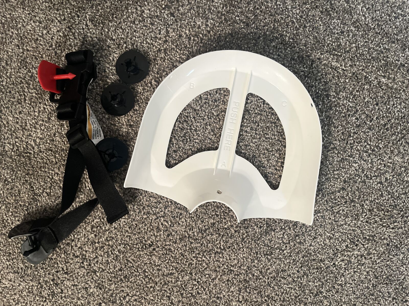 Bumbo safety restraint seat & Belt