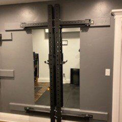 Wall Mount Squat Rack/Bench/Barbell Package *UPKG*