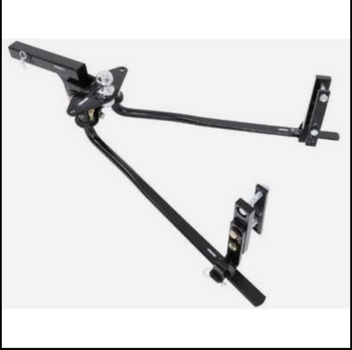 Reese 49913 Round Bar Weight Distribution Hitch 1150lb With Sway Control Towing