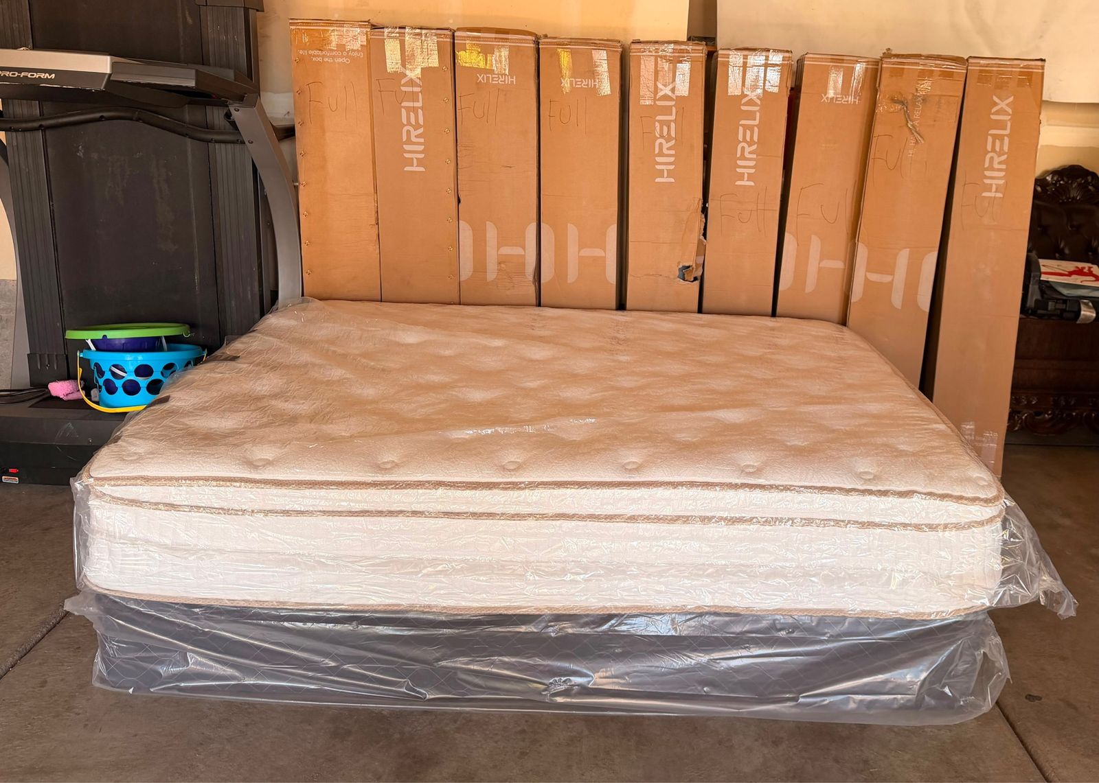 Hirelix mattress size full, queen, king 