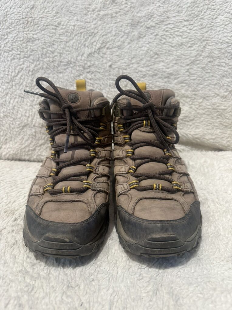 Merrell Women’s 7 Brown Leather Wtrprf Hiking Boot