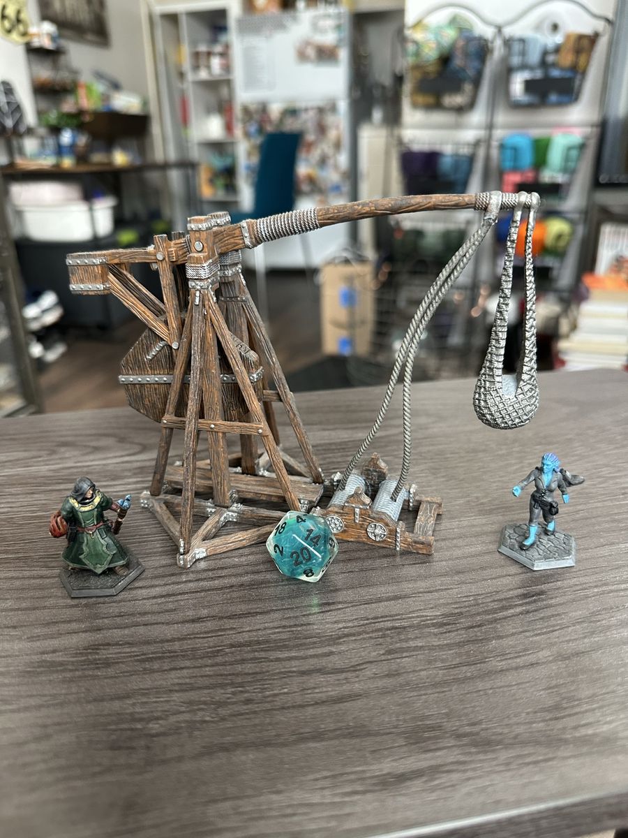 D&D miniature Trebuchet