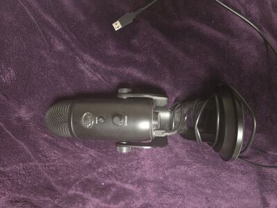 Blue desktop mic