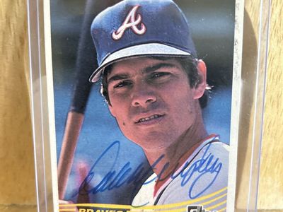 Dale Murphy 1984 Donruss Autograph MLB Baseball Card BYU Cougar Superstar