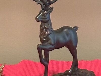 Beautiful Bronze Stag Statue