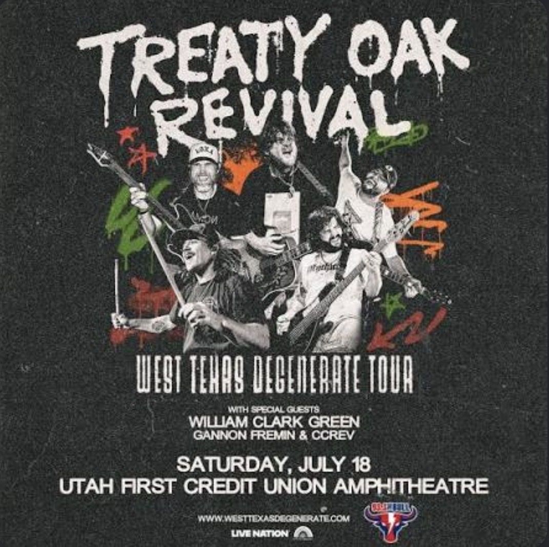 2-Tix to Treaty Oak Revival $90 for both