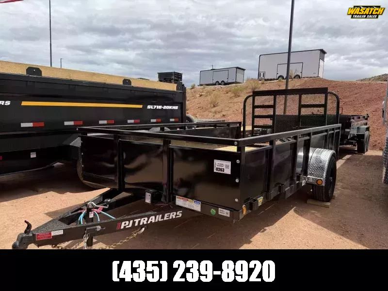2026 PJ Trailers 7X14 5.2K U8 SINGLE CHANNEL LANDS