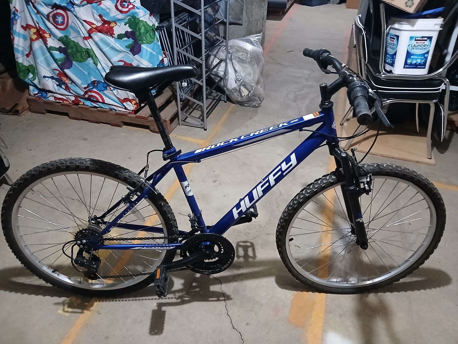 Huffy Rock Creek 26-Inch Mountain Bike - Blue