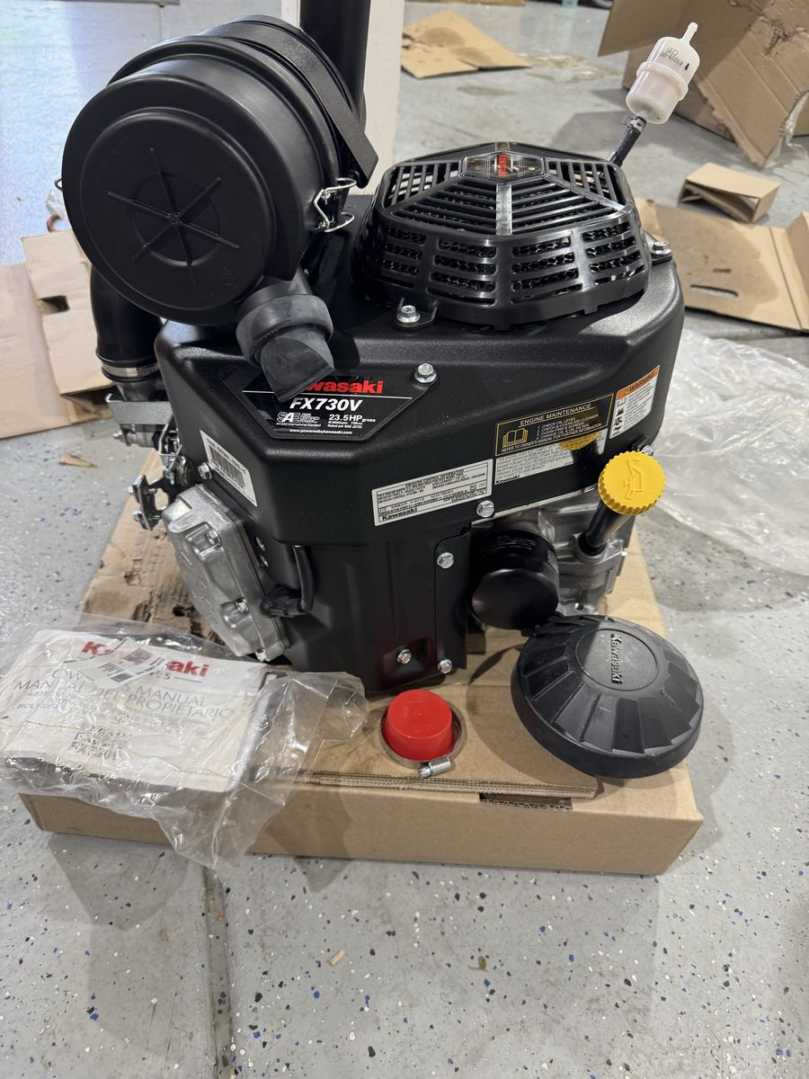 Kawasaki FX730V-FS12-S Engine 1" X 3-5/32" Vertical Shaft Recoil Start 23.5 HP
