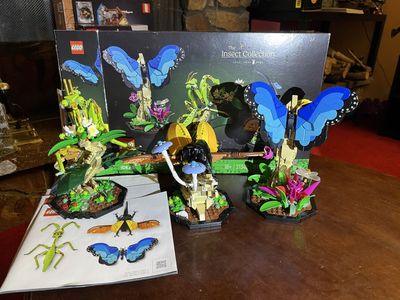 LEGO Ideas The Insect Collection 21342 Complete Build with Box & Manual