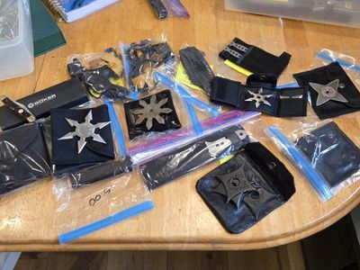 martial arts throwing stars & more $250 obo