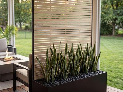 Privacy/Planter Wall with Trellis - $200 OBO (Have 5 Total)