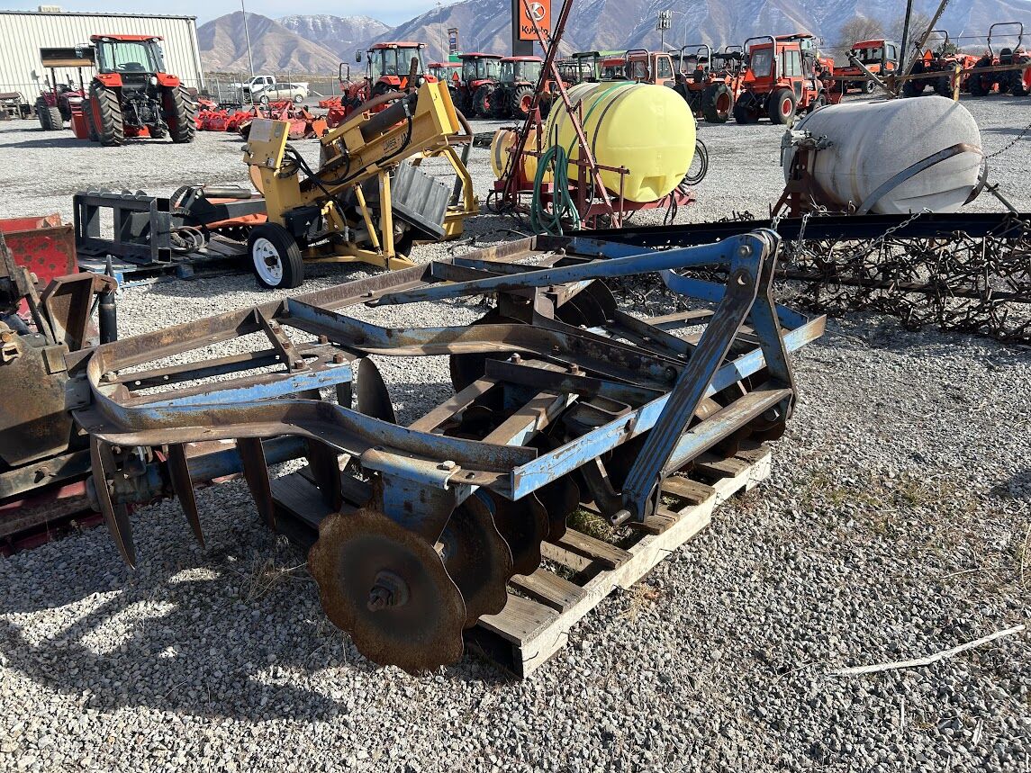 Blue Used 7ft Disk with 3 Point Hook Up