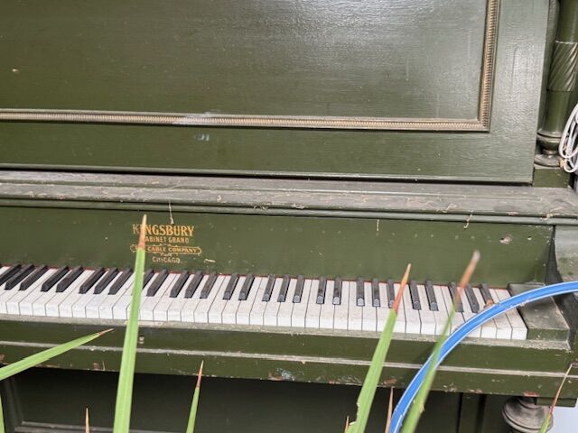 1892 Kingsbury Cabinet Grand Piano