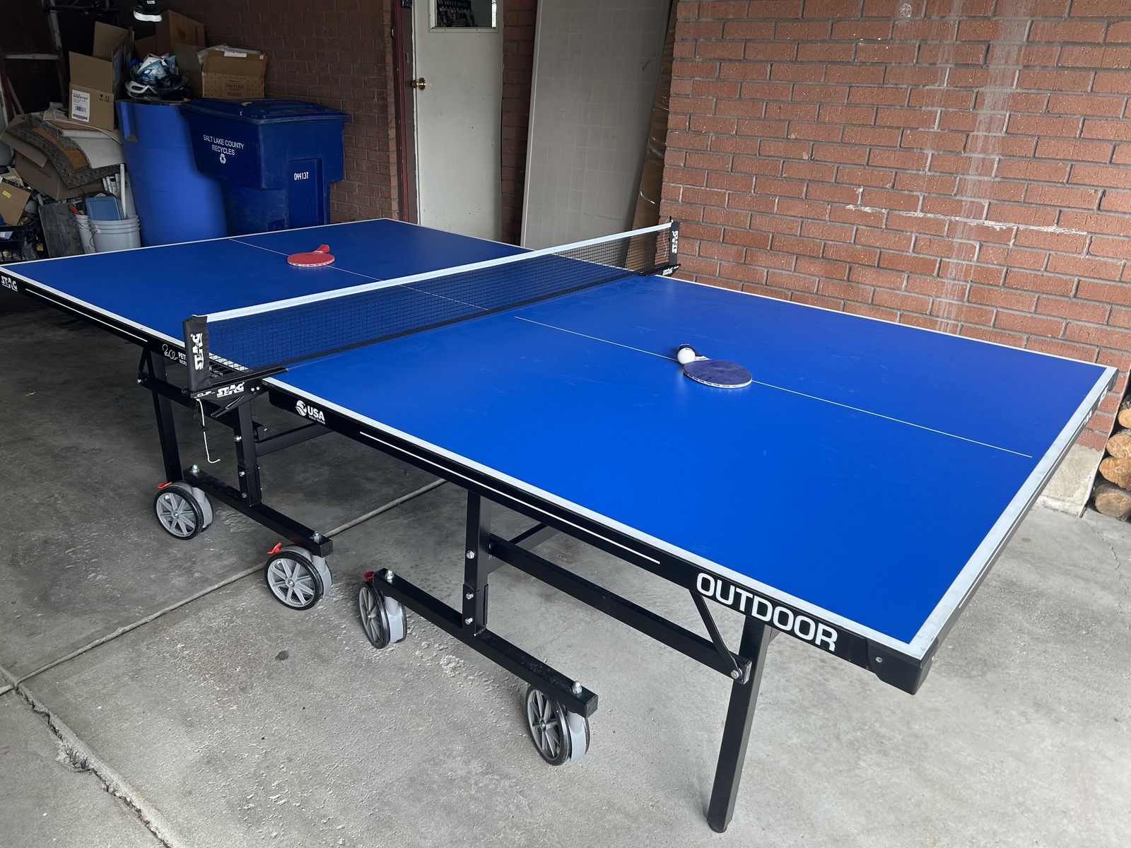 Pacifica Outdoor Ping Pong Table