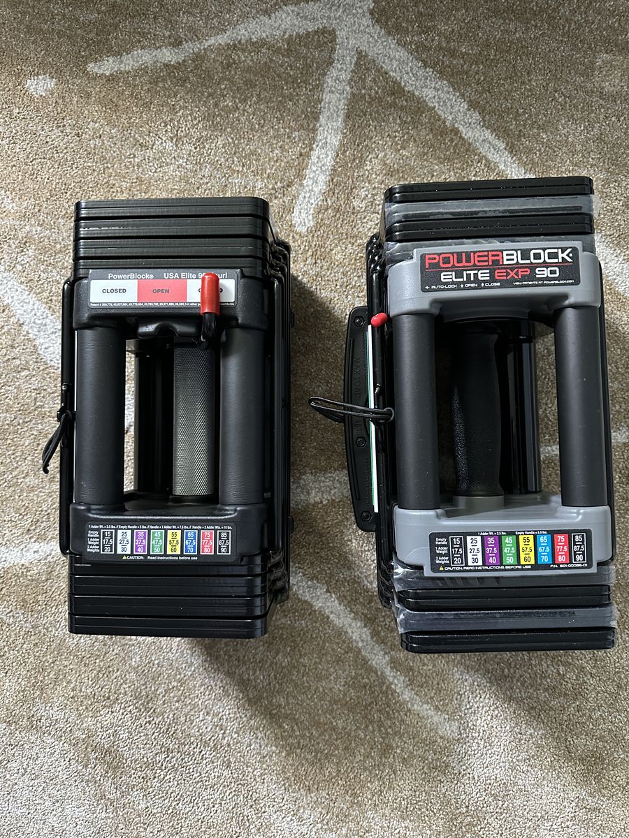 PowerBlock Elite 50lb (mismatch pair)