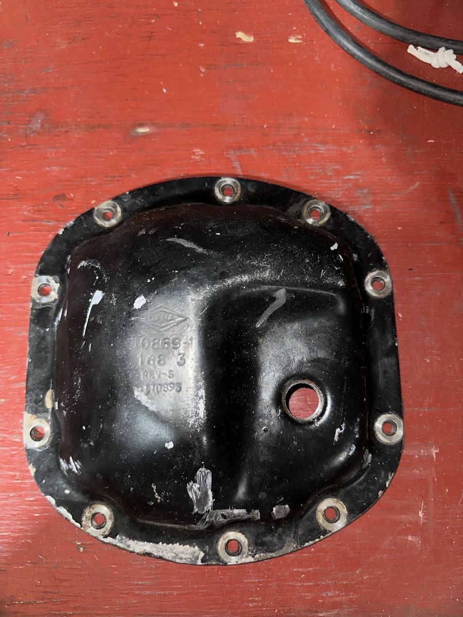 Dana 30 Spicer OEM Differential Cover 10-Bolt Steel