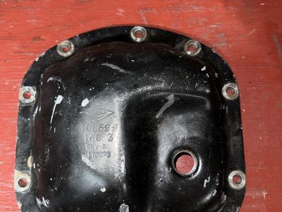 Dana 30 Spicer OEM Differential Cover 10-Bolt Steel