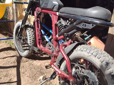 Bad ecu Super73 Electric Bike - Red Frame, Black Seat - Used