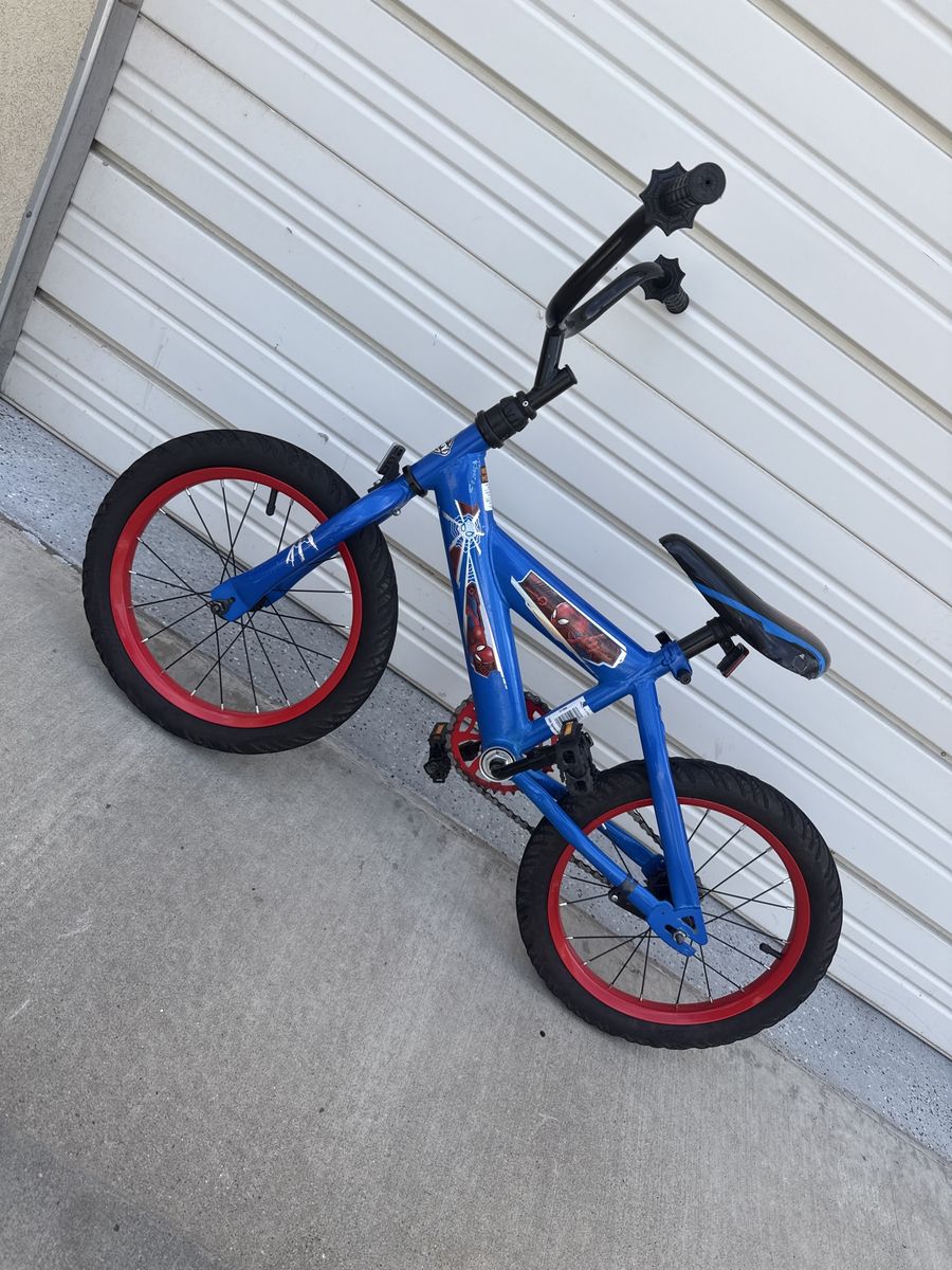 16 inch Spiderman kids bike