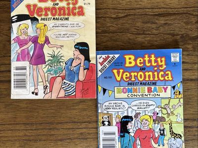 Betty and Veronica Digest Magazine Comic Books - #89 & #103 - Archie Comics
