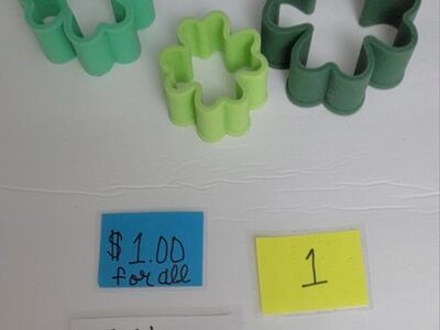 St. Patrick's Day silicone shapes