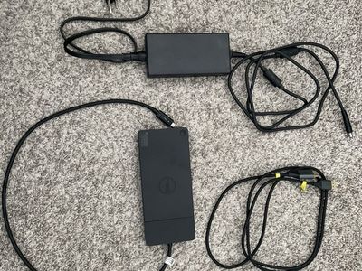 Dell WD22TB4 Thunderbolt 4 Dock w/ Charger & Cable