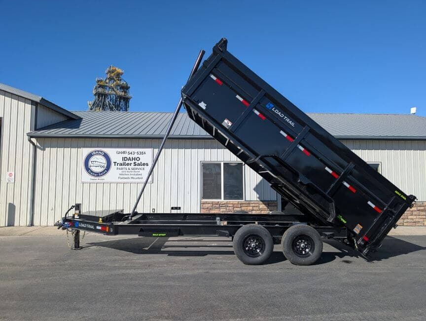 2026 Load Trail DL 83x16x4 Low-Pro Telescopic Dump Trailer 14K 7 Ga,
