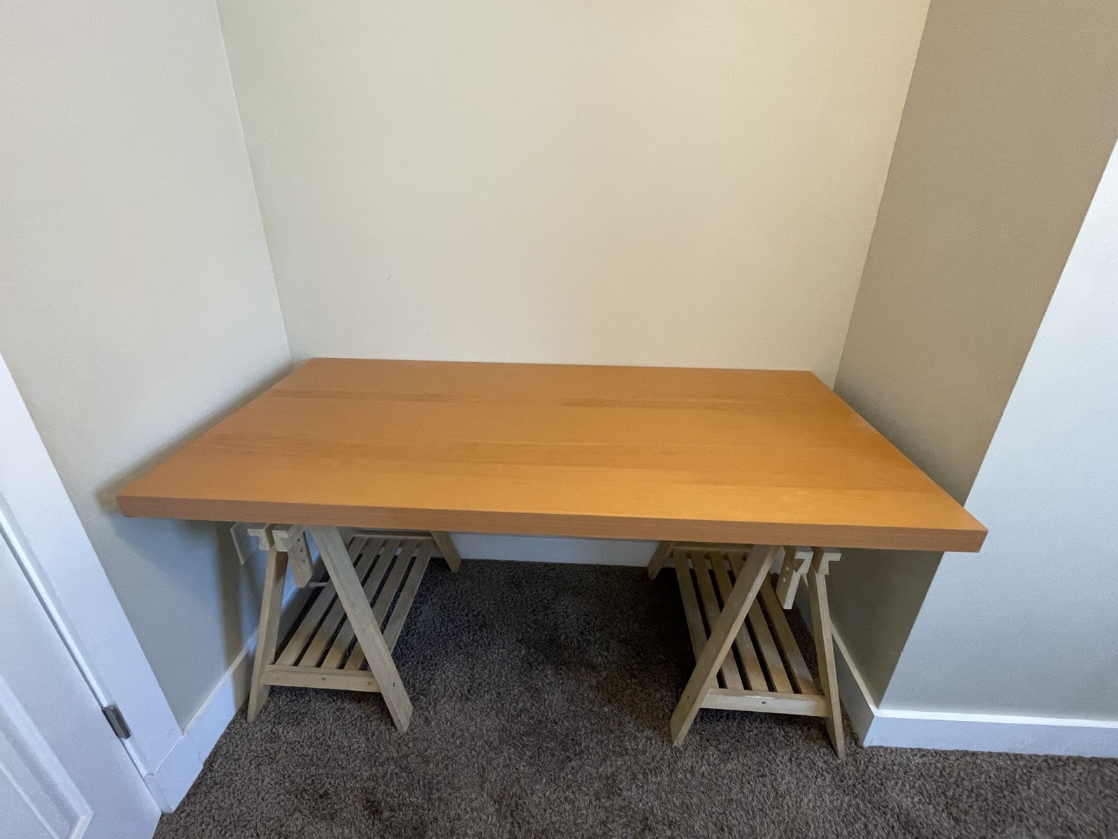 IKEA Mittbach trestle desk