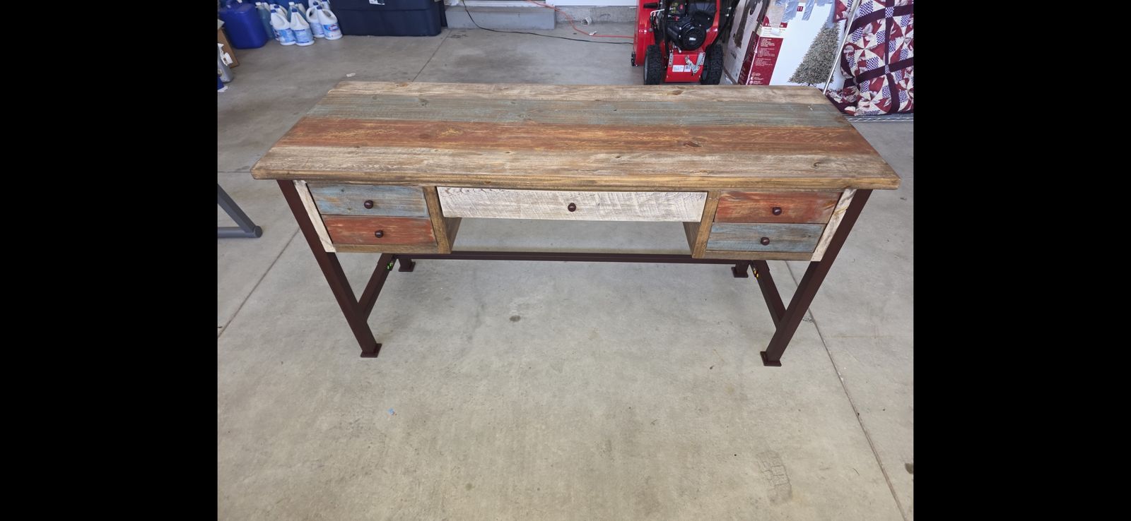 Solid Pine IFD Antique Desk (Model IFD967DESK)