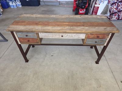 Solid Pine IFD Antique Desk (Model IFD967DESK)