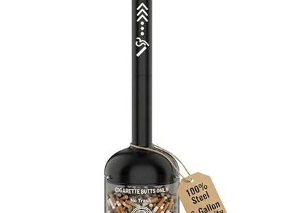 6-Gallon Outdoor Cigarette Disposal Receptacle