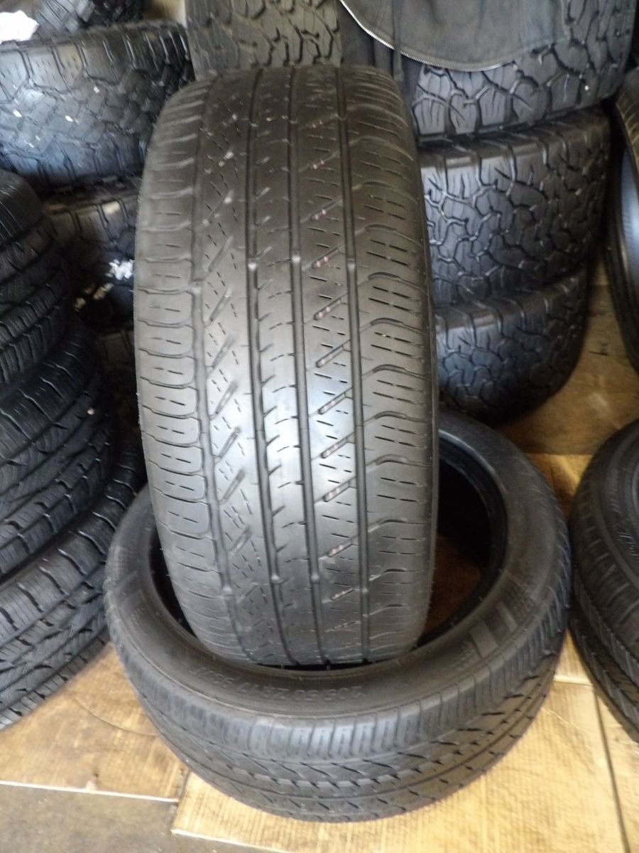 205/50R17 KUMHO ECSTA 4XII PAIR OF TWO USED TIRES