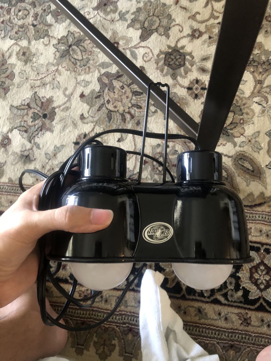 Zoo Med Dual Reptile Lamp Fixture