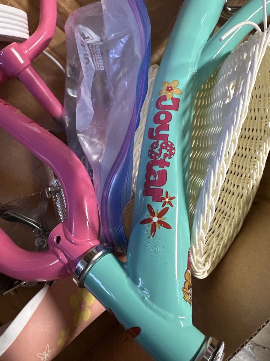 Joystar 16" bicycle, new in box, front wheel missing