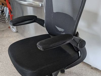 Mesh Office Chair w/ Adjustable height and Lumbar Support- $40
