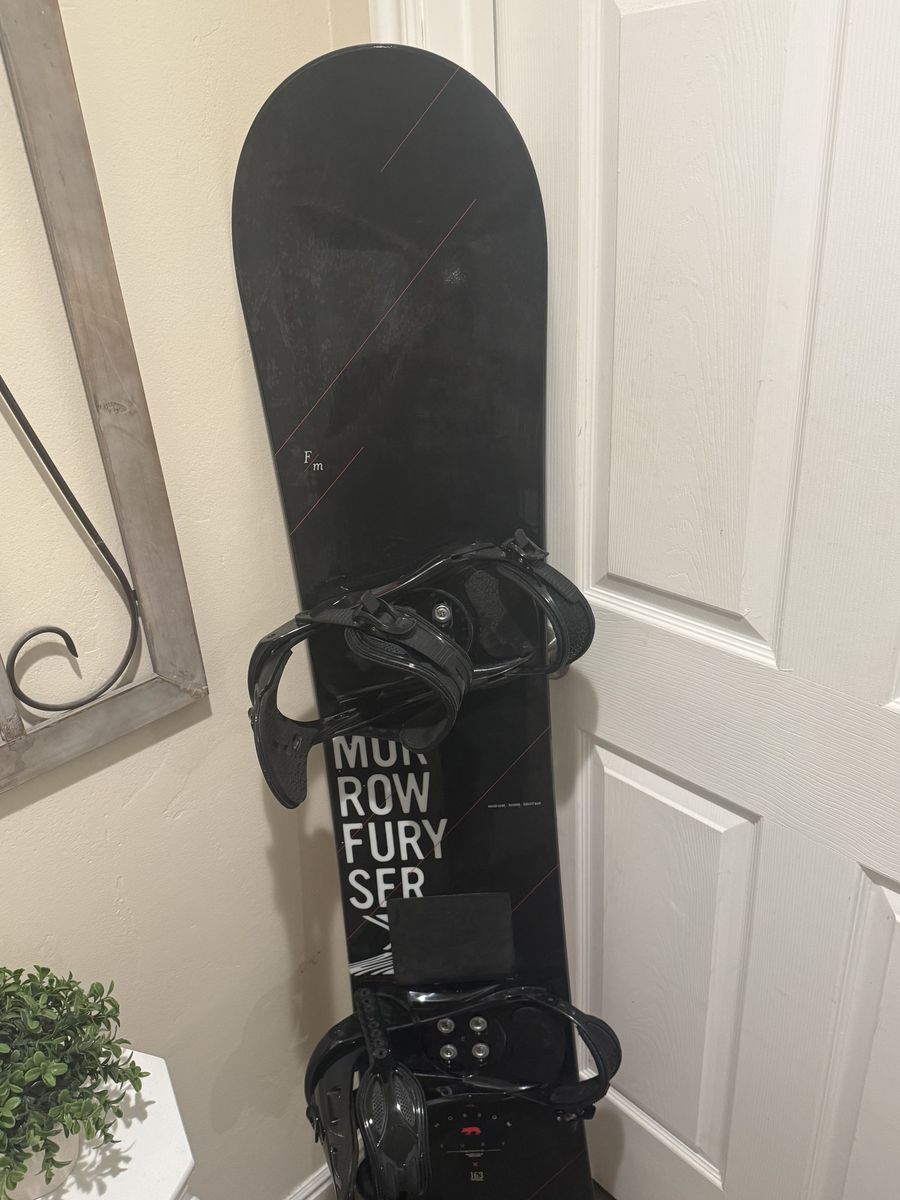 Snowboard + bindings + boots