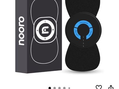 Nooro Whole Body Massager - Wireless, Hands-Free Device with Adjustable Modes