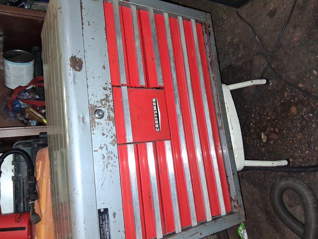 Vintage Craftsman 9-Drawer Tool Chest