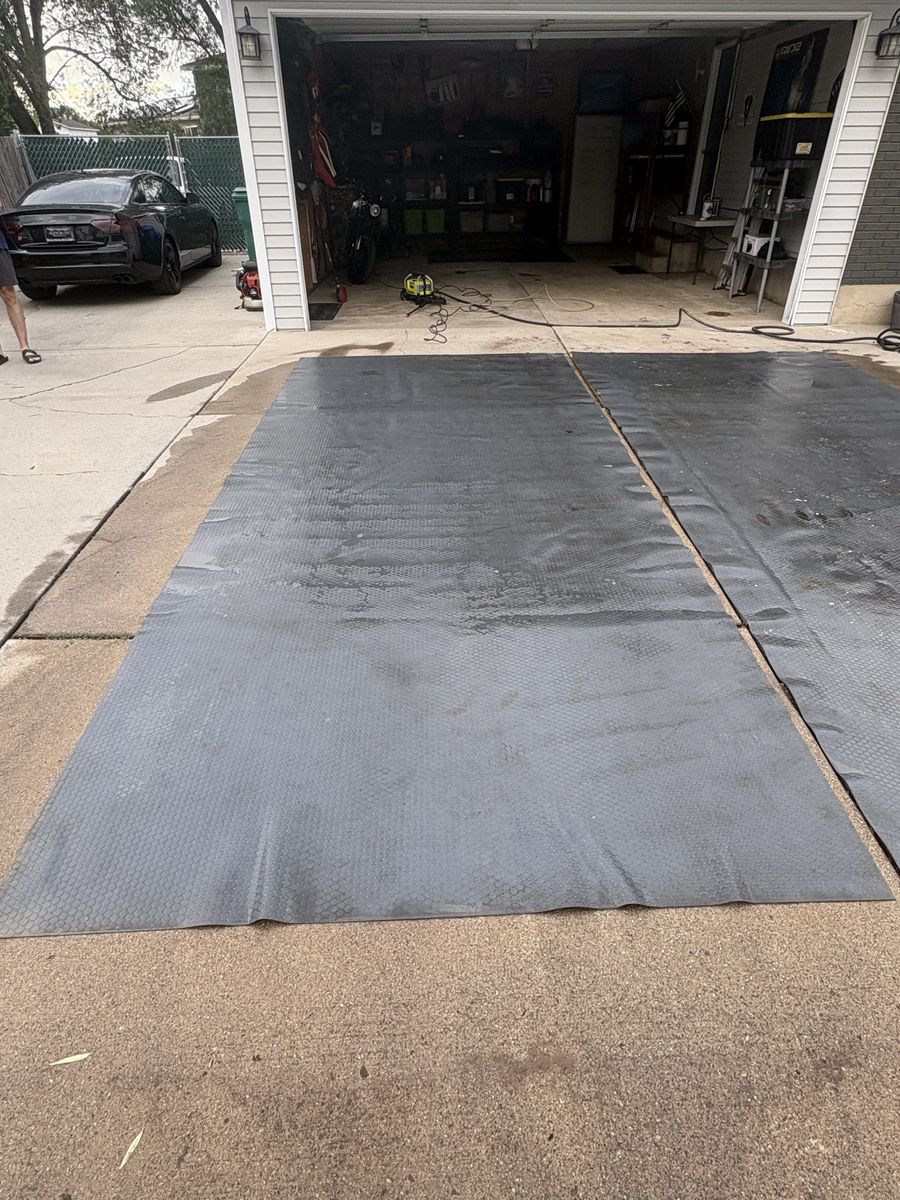 Heavy-Duty Garage Floor Mats / Shop Mats – Great for Garage, Workshop, Gym, Trailer & More