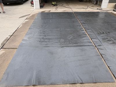 Heavy-Duty Garage Floor Mats / Shop Mats – Great for Garage, Workshop, Gym, Trailer & More