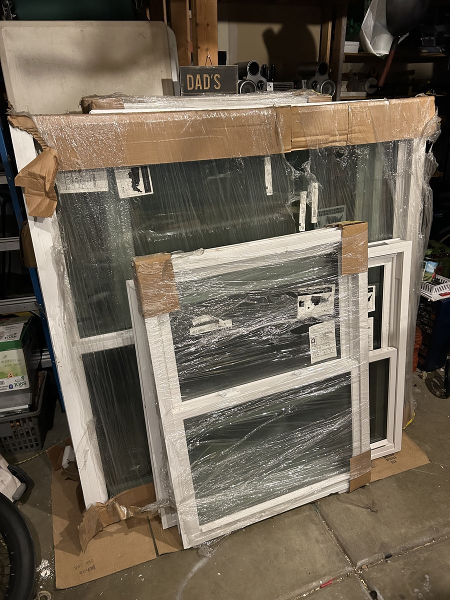 7 Alside windows ..(new)