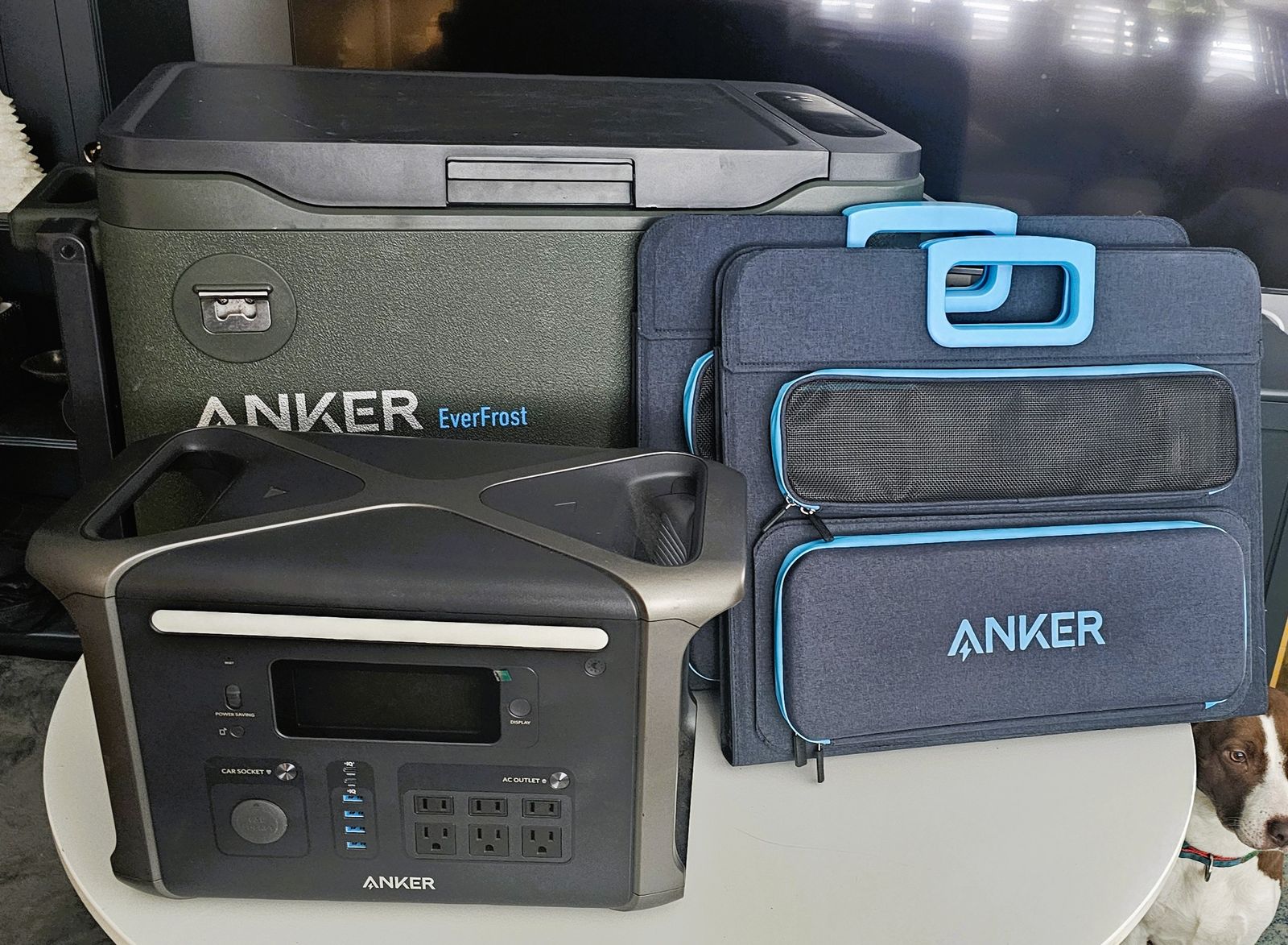 Anker Solix F1500 Powerstation + Everfrost 40L Powered Cooler + 2 x 100w Solar Panels