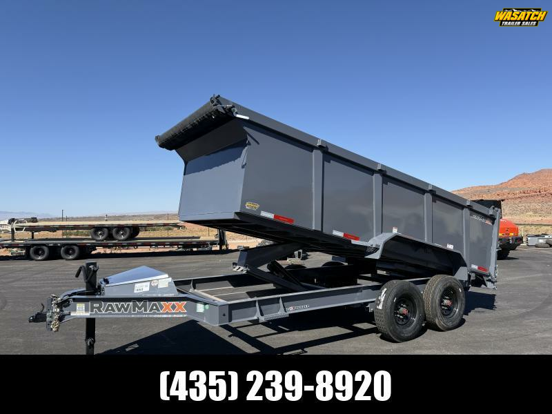 RawMaxx 7X16 16K LPX Dump Trailer