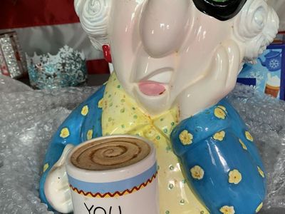 Sassy Maxine Cookie Jar Vintage