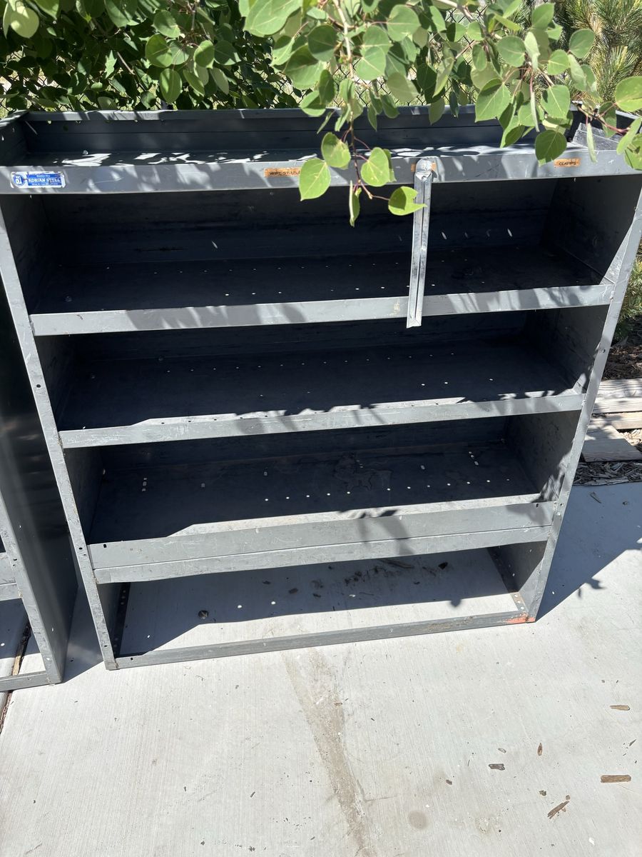 Van shelves