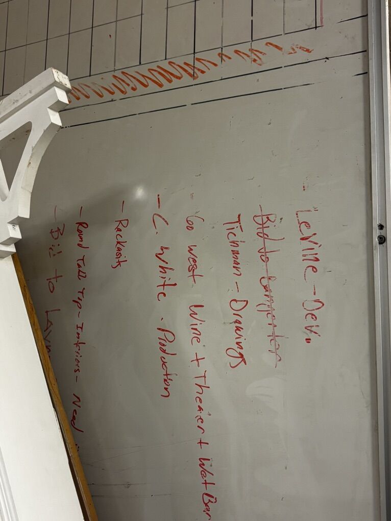 Long Dry Marker Board