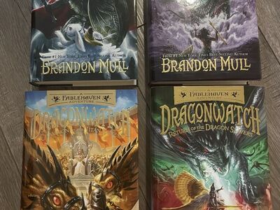 Fablehaven Dragonwatch Seriee Books 2-5