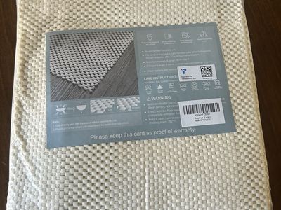 Anti-slip Rug liner 6x9 ft, BRAND NEW