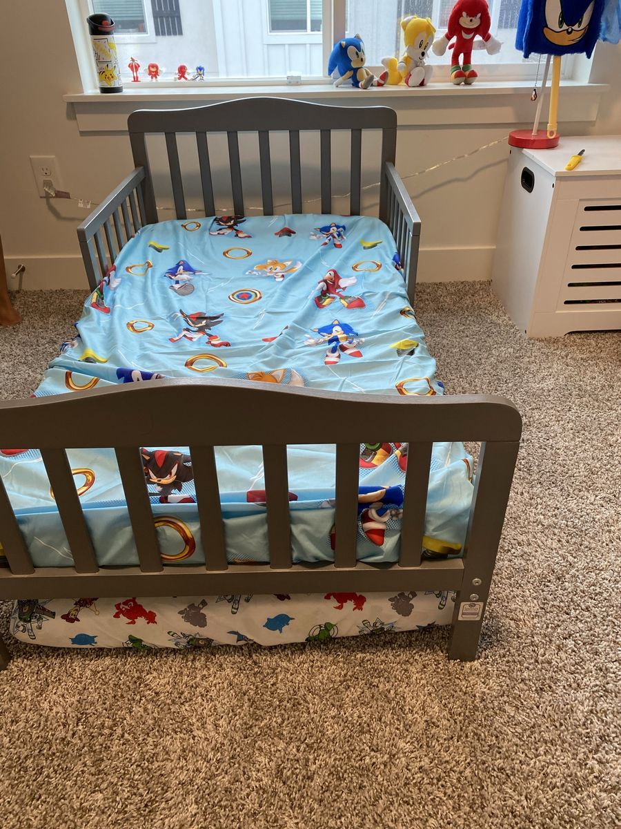 Grey Toddler Bed